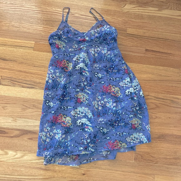 American Eagle Outfitters Dresses & Skirts - AEO PURPLE FLORAL DRESS
